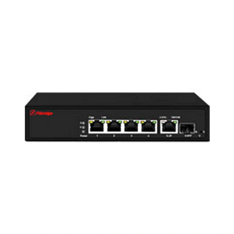 1-Port 100M Fx + 4-Port 100M Tx Unmanaged Switch