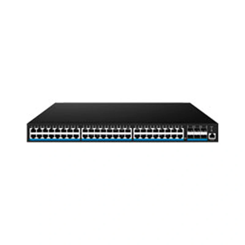 L3 Managed 6-Port 10G SFP + 48-Port 1G PoE Switch