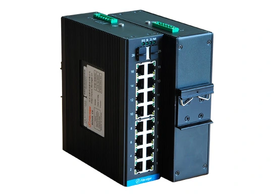 din rail managed switch