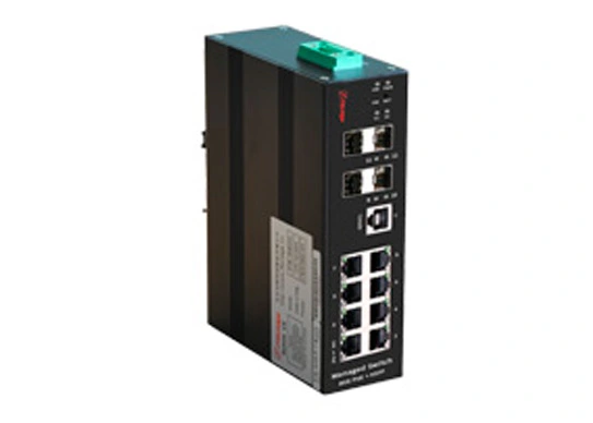 din rail managed ethernet switch