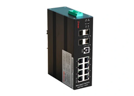 din rail managed switch