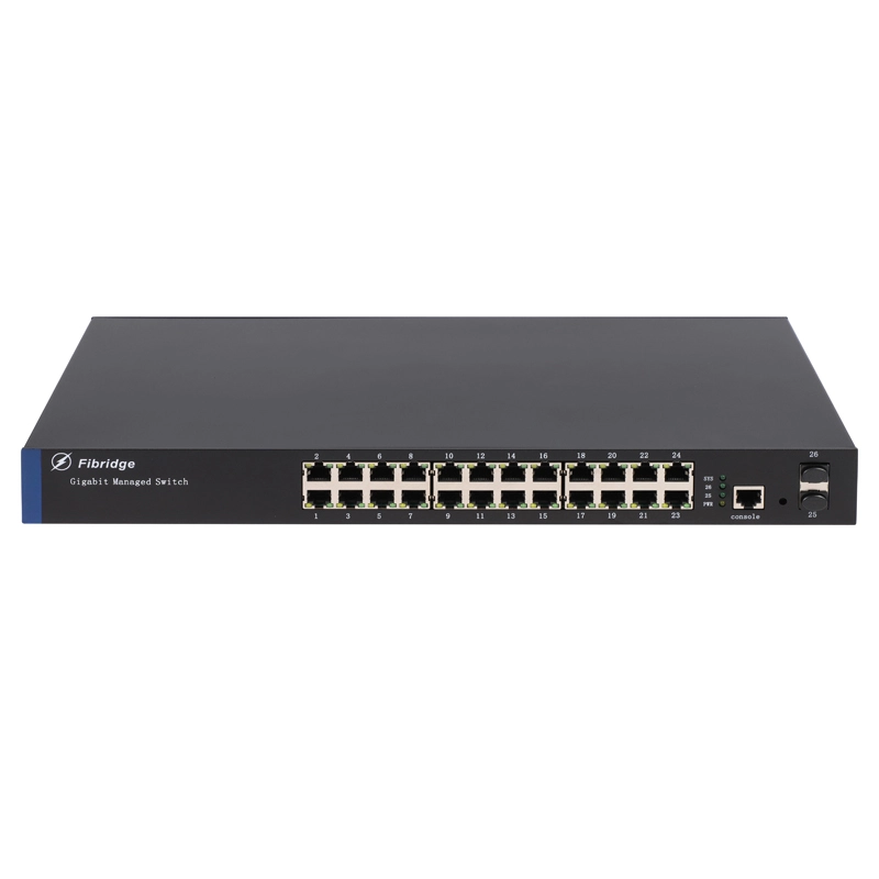 F6C-5800-24GT2S 24-Port Gigabit Fx + 2-Port Gigabit Tx Unmanaged Switch