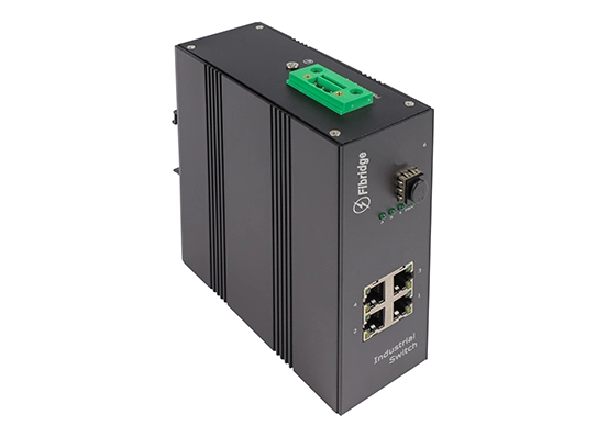 din rail poe switch