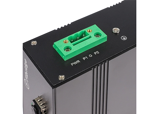 din rail poe switch